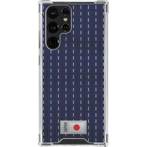 Japan Soccer Flag Galaxy S24 Ultra Clear Case